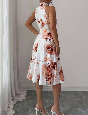 Rochie medie SHEIN, alb