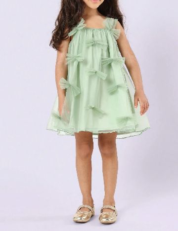 Rochie Shein Kids, verde