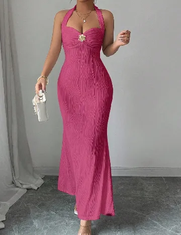 Rochie lunga SHEIN, roz