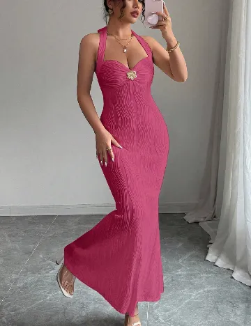 Rochie lunga SHEIN, roz