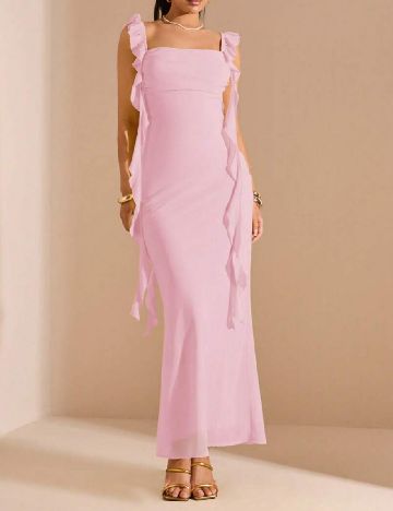 Rochie lunga SHEIN, roz