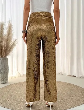 Pantaloni SHEIN, auriu