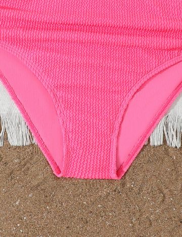Costum de baie Shein Kids, roz