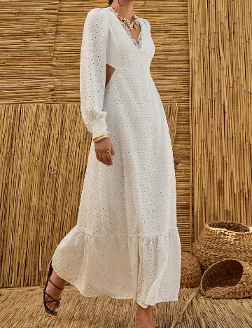 Rochie lunga SHEIN, alb