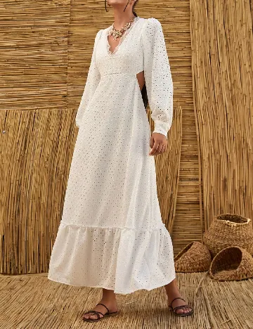 Rochie lunga SHEIN, alb