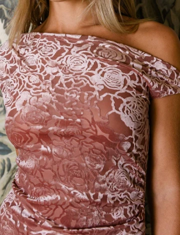 Rochie scurta SHEIN, roz
