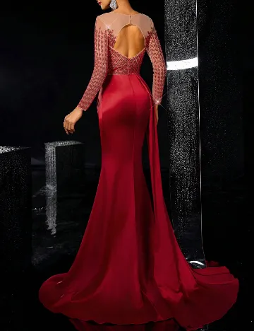 Rochie lunga SHEIN, rosu