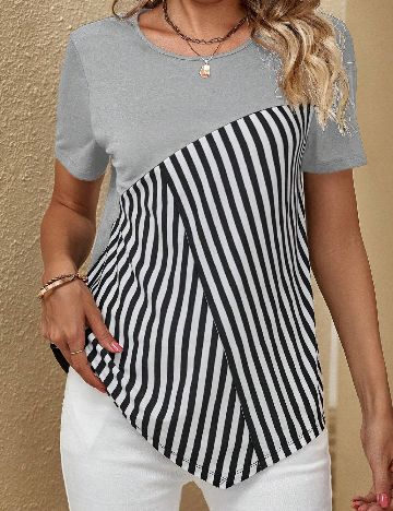 Tricou SHEIN, mix culori