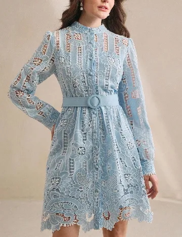 Rochie scurta Anewsta, albastru