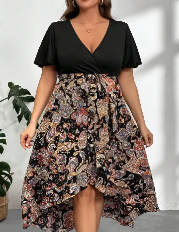 Rochie medie SHEIN CURVE, mix culori