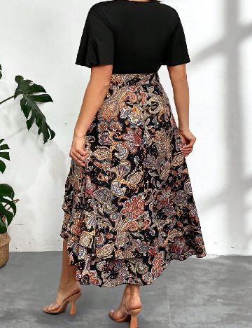 Rochie medie SHEIN CURVE, mix culori