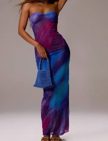 Rochie de plaja SHEIN, mix culori