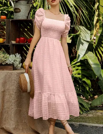 Rochie lunga SHEIN, roz