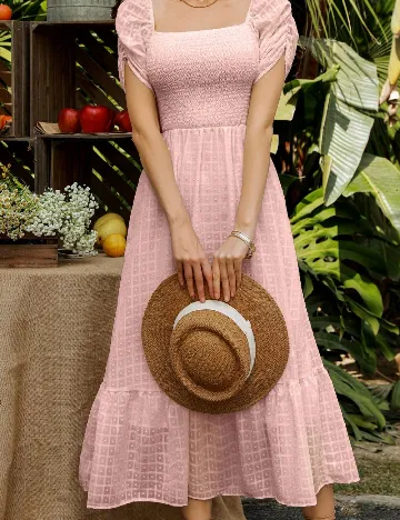 Rochie lunga SHEIN, roz