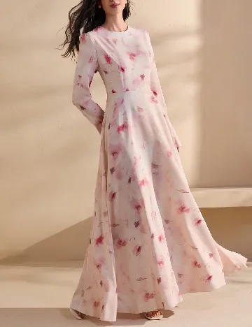Rochie lunga SHEIN, roz