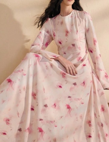 Rochie lunga SHEIN, roz