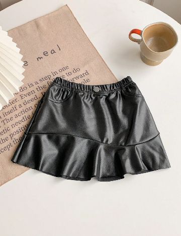Fusta Shein Kids, negru