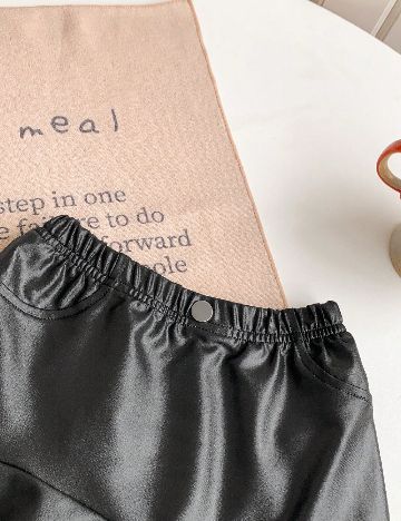 Fusta Shein Kids, negru