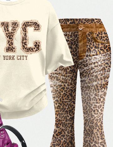 Compleu Shein Kids, mix culori