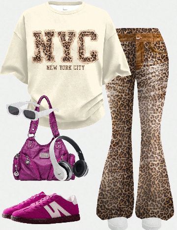 Compleu Shein Kids, mix culori