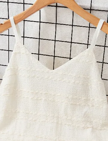 Rochie lunga SHEIN, crem