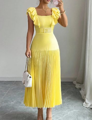 Rochie lunga SHEIN, galben