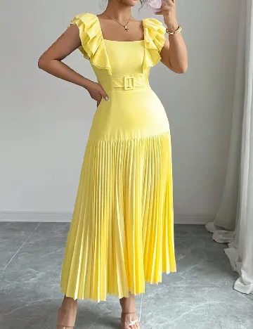 Rochie lunga SHEIN, galben