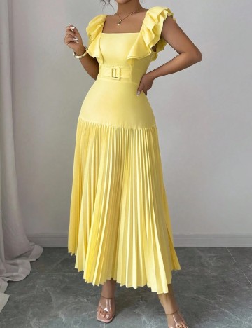 Rochie lunga SHEIN, galben