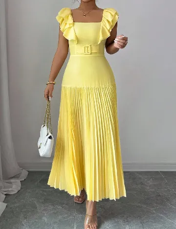 Rochie lunga SHEIN, galben