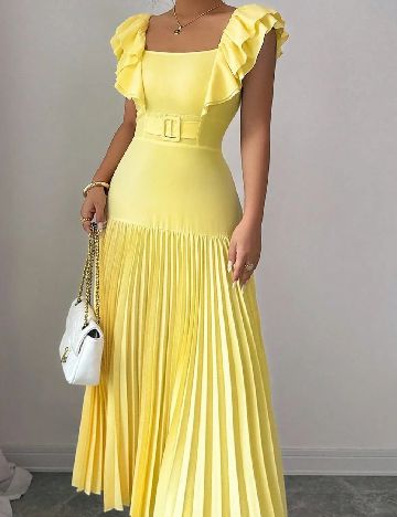 Rochie lunga SHEIN, galben