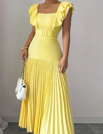 Rochie lunga SHEIN, galben