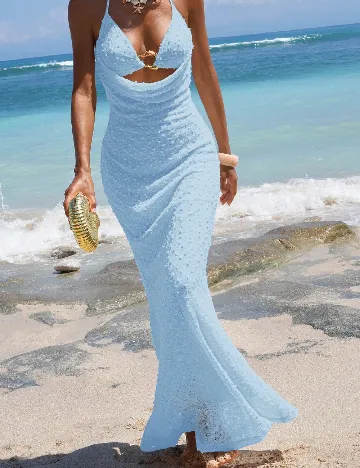 Rochie lunga SHEIN, bleu