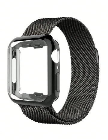 Bratara pentru smartwatch SHEIN, negru