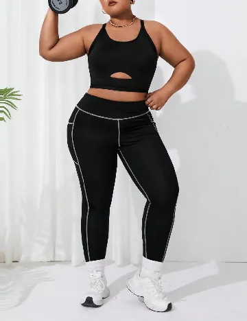 Bustiera SHEIN CURVE, negru