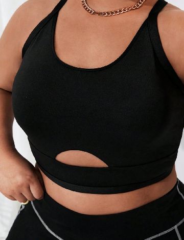 Bustiera SHEIN CURVE, negru