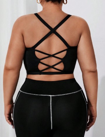 Bustiera SHEIN CURVE, negru