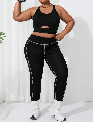Bustiera SHEIN CURVE, negru