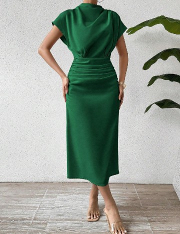 Rochie medie SHEIN, verde