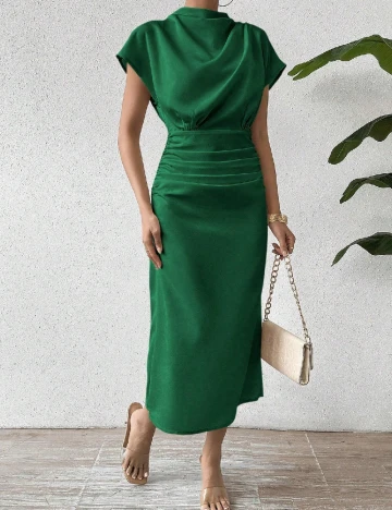 Rochie medie SHEIN, verde
