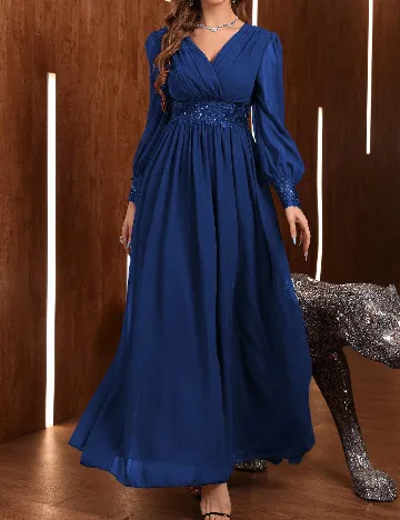 Rochie lunga SHEIN, albastru