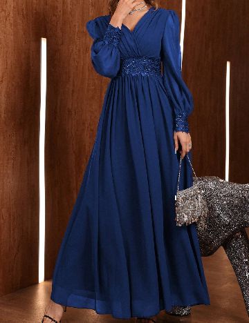 Rochie lunga SHEIN, albastru