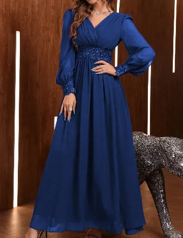 Rochie lunga SHEIN, albastru