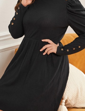 Rochie scurta SHEIN CURVE, negru