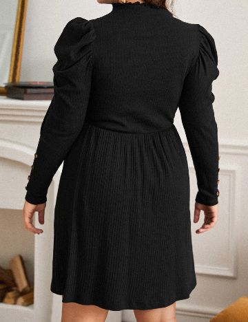 Rochie scurta SHEIN CURVE, negru