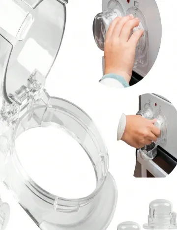 Set sigurante copii 3 bucati SHEIN, transparent
