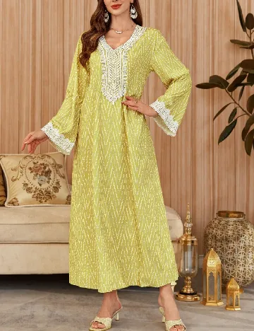Rochie lunga SHEIN, verde
