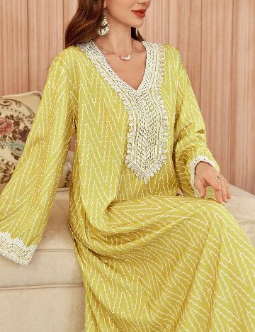Rochie lunga SHEIN, verde