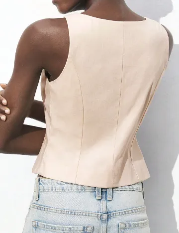 Top SHEIN, crem