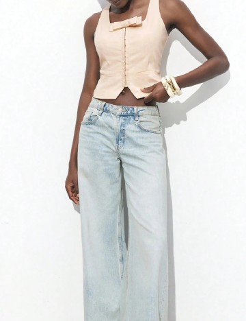 Top SHEIN, crem