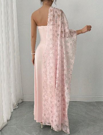 Rochie lunga SHEIN, roz